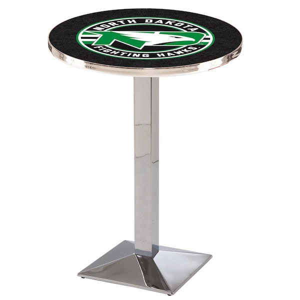 42" Chrome North Dakota Pub Table